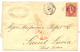 "Destination STE LUCIE" : 1868 80c (n°32) Sur Lettre De CHALON SUR MARNE Pour SAINT LUCIA Avec Arrivée Au Verso. Destina - 1863-1870 Napoléon III. Laure