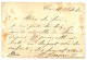Carte Par BALLON MONTE Pour LA LOUISIANE (USA) : 30c + 40c Pd Obl. Etoile + PARIS 16 Oct 70 + Taxe "2 CENT" Rouge + LOND - War 1870