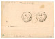 1876 CERES 1c + 4c + SAGE 15c Gris Type I Obl. T.17 ABLES-S-TECH Sur AVIS DE RECEPTION. Signé BRUN. TTB. - 1871-1875 Ceres
