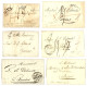 FORWARDING AGENT : 1792/1819 Lot 6 Lettres Avec Texte De SMIRNE Ou CONSTANTINOPLE Pour VERVIERS (BELGIQUE) Avec Achemine - Maritime Post