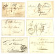 FORWARDING AGENT : 1792/1819 Lot 6 Lettres Avec Texte De SMIRNE Ou CONSTANTINOPLE Pour VERVIERS (BELGIQUE) Avec Achemine - Schiffspost