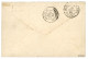 CORRESPONDANCE D' ARMEES YOKOHAMA : 1876 CERES 5c (n°53) Bande De 4 + 80c (n°57) Obl. Cachet à Date CORR. D' ARMEES YOKO - 1849-1876: Période Classique