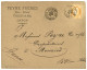 1877 40c Siège (n°38) Obl. YOKOHAMA Bau FRANCAIS Sur Enveloppe (Tarif UPU) Pour La FRANCE. TTB. - 1849-1876: Période Classique