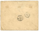 1878 CERES 5c (x10) + 10c (x3) Obl. YOKOHAMA Bau FRANCAIS Sur Enveloppe (Double Port) Pour La FRANCE. Des Défauts Mais A - 1877-1920: Période Semi Moderne