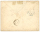 "Bloc De 4 Pour Le JAPON" : 1876 25c CERES (n°60) Bloc De 4 Obl. Cachet à Date PARISsur Enveloppe Pour YEDO (JAPON). Ver - 1849-1876: Periodo Clásico