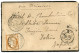 1880 40c Siège (n°38) Obl. VERSAILLES Sur Enveloppe Via BRINDISI Pour TOKYO (JAPON). Verso, Cachet Anglais YOKOHAMA. Rar - 1877-1920: Semi Modern Period