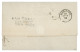 JAFFA: 1858 80c (n°17) Obl. PC 3768 + JAFFA SYRIE Sur Lettre Avec Texte Pour MALTA. Trés Rare. Cote MAURY = 6250€. TB. - 1849-1876: Periodo Classico