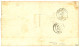 RHODES : 1866 10c(n°21)x4 Obl. GC 5094 + RHODES TURQUIE Sur Lettre Pour CONSTANTINOPLE. Léger Pli Sur 1 Timbre. Combinai - 1849-1876: Klassik