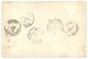 SUEZ : 1865 10c (n°21) + Paire 20c (n°22) Grand Bord De Feuille Obl. GC 5105 + SUEZ Bau FRANCAIS Sur Lettre Pour La FRAN - 1849-1876: Periodo Classico