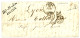 ALGERIE - "STAOUELI Via DILY-IBRAHIM" : 1853 Trés Rare Cursive DILY-IBRAHIM / ALGERIE + Cachet De BOITE RURALE "B" Sur L - Autres & Non Classés