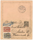 1901 Entier 25c Daté "LIBREVILLE GABOON RIVER" + 10c + 15c Obl. CAP LOPEZ En RECOMMANDE + CHARGE Pour L' ALLEMAGNE. Ache - Autres & Non Classés