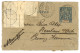 ACCIDENTE - Lettre DETERIOREE Par Les RATS : 1901 Entier 15c Daté "SAM KITA" Obl. CAP LOPEZ Pour L' ALLEMAGNE. La Lettre - Sonstige & Ohne Zuordnung