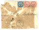 TAHITI : 1868 AIGLE 80c (x2) + 20c Obl. OCN + TAITI (OCEANIE) PAPEETE + Griife CHARGE Sur Fragment. B/TB. - Other & Unclassified