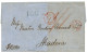 "PAID At ANTIGUA To MADEIRA" : 1861 Crown Circle PAID AT ANTIGUA + "160" Portuguese Tax Marking On Entire Letter To MADE - Andere & Zonder Classificatie