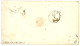 ALEXANDRIA : 1855 COL. VAPORE D' ALESSANDRIA + Blue Tax Marking On Envelope To FIUME. Vvf. - Levante-Marken