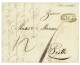 BELGRAD Via SEMLIN : 1841 SEMLIN + Tax Marking On Entire Letter From BELGRAD (SERBIA) To PEST. Verso, Disinfected Wax Se - Oostenrijkse Levant