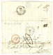 IRAK Via CONSTANTINOPEL & TRIESTE : 1851 CONSTANTINOPEL + A.T + 10 Tax Marking On Entire Letter (misionary Mail) Via TRI - Oostenrijkse Levant