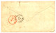 BRAZIL : 1874 DON PEDRO 200R Canc. On Envelope To GENOVA (ITALY) Taxed On Arrival With 30c + 40c(x2). Vvf. - Other & Unclassified