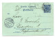 PETCHILI : 1901 GERMANY P./Stat 2pf Datelined "TUNG-TSCHOU CHINA" Canc. PEKING + Boxed Military Cachet To DRESDEN. Scarc - China (oficinas)