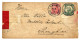 PETCHILI - COMBINATION : 1901 KIAUTSCHOU 5pf (P VIb) + GERMANIA 10pf (PVc) Canc. KAUMI On Native Envelope To SHANGHAI. V - Chine (bureaux)