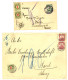 KIAUTSCHOU : Superb Lot Of 6 Covers With Stamps From KIAUTSCHOU Taxed With POSTAGE DUES From SWITZERLAND. Interesting Gr - Kiautschou