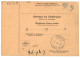 GERMAN MOROCCO : 1913 2P50c On 2 MARK + 50c On 40pf Canc. TANGER On MANDAT POSTE INTERNATIONAL To RABAT. Signed KILIAN.  - Maroc (bureaux)