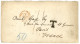 GOLD COAST - OPOBO : 1878 T + "11" Tax Marking On Envelope "JOSEPH GOODING SIERRA LEONE" + "OPOBO" To FRANCE. SCarce. Vf - Gold Coast (...-1957)
