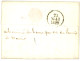 MAURITIUS : 1829 Rare Provisional Cachet LE HAVRE MAI 1829 + FORWARDING Agent "ACHEMINE Du HAVRE Par Mr DE LANOIX ILE MA - Mauritius (...-1967)