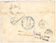 MAURITIUS : 1877 CONSULAT DE FRANCE à PORT-LOUIS In Blue + T + 12 Tax Marking On Envelope (faults) To FRANCE. Scarce. F/ - Mauritius (...-1967)