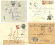 NETHERLAND COLONIES : 1915/32 Nice Lot Of 7 Covers To SWITZERLAND Taxed With SWISS POSTAGE DUES. Vf. - India Holandeses