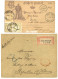 PORTUGAL : 1895 REGISTERED Cover To SAN SALVADOR + 1894 PONTA DELGADA To MONTENEGRO. Vf. - Other & Unclassified