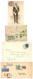 SPAIN : 1900/37 Lot 12 Covers To SIAM, JERUSALEM, SENEGAL, ZAMBESIA, ICELAND + CENSOR+ TAX. Vf. - Other & Unclassified