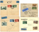 SWITZERLAND : 1918/38 Lot Of 17 Covers To Foreign Destinations. Vvf. - Altri & Non Classificati