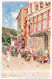 FRANCE - Nice - Marché Aux Fleurs Devant L'opéra -Colorisé - Carte Postale Ancienne - Markets, Festivals