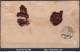 FRANCE N°163+164x3+167 SUR LR POUR MEMEL DE LES GRANGES VENTES DU 13/06/1923 - Covers & Documents