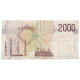 Billet, Italie, 2000 Lire, 1990-1992, Undated (1990-92), KM:115, TB - 2000 Liras