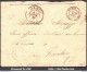 FRANCE LETTRE DE HANOI POUR TOULON CAD TONKIN CORPS EXPEDITIONNAIRE DU 21/02/01 - Poste Maritime