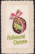 * Fröhliche Ostern Seidenstickkarte 1942 - Ohne Zuordnung