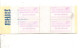 CARNET CODE POSTAL - 33800 BORDEAUX VERT-BLEU - Blocs & Carnets