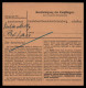 Luxemburg 1943: Paketkarte  | Besatzung, Absenderpostamt, Bezirksämter | Esch An Der Alzette;Esch-sur-Alzett, Bauschleid - 1940-1944 Occupation Allemande