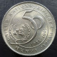 Kazakistan - 20 Tenge 1995 - 50° ONU - KM# 12 - Kazajstán