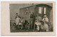 Carte Photo.Gitans.roulotte.gens Du Voyage,bohémiens,Gipsy,nomade.Tsiganes.enfants.chien.écrite 1915. - Europe