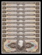 Brasil Brazil Lot 10 Banknotes 5 Cruzeiros 1962-1964 Pick 176a Sc Unc - Brésil