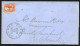 1857 (March 18th) Entire From London (Canada) To Toronto, Franked 3d Red 'Beaver' (SG.18) Four Margined Example, Tied By - Other & Unclassified