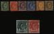 1904 MCCA Set, Good To FU (5s Some Tones At Top), SG.43/50, Cat. £400 (8) - Other & Unclassified