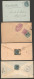 Indian Post Offices Group Of Covers (4) With ½a Green On 1894 Cover From Baghdad To Bushire, 1899 To Muscat And 1909 To  - Otros & Sin Clasificación