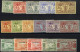 FRENCH 1913 Set, M (some Toning), 5f With Gum Creasing, SG.F22/32, 1938 Postage Due Set UM, SG.FD63/69. (16) Cat. £260. - Other & Unclassified