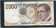 ITALY/ITALIA - 2000  LIRE   MARCONI  BANKNOTE - 1000 Liras