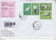 ROMANIA : CRANES Set On Registered Cover Returned From Germany #586776325 - Registered Shipping! - Oblitérés