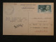 DD14 AEF   BELLE CARTE ARRIVEE DU  GENERAL DE GAULLE BRAZZA 1942 PETIT BUREAU BOUAR +N°140C   +AFF.   PLAISANT+++ - Briefe U. Dokumente